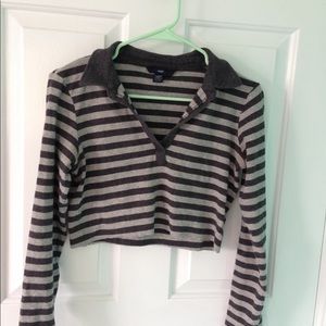 Vintage striped top